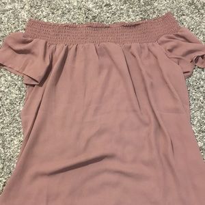 off the shoulder top